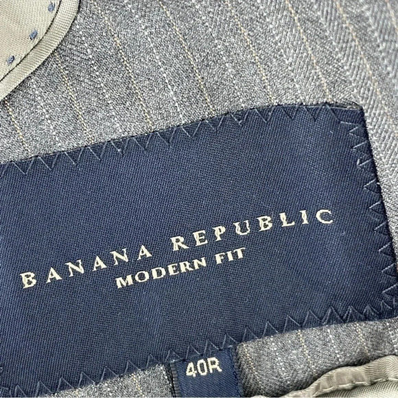 Banana Republic Mens Size 40R modern fit blazer 0807 - Picture 3 of 12